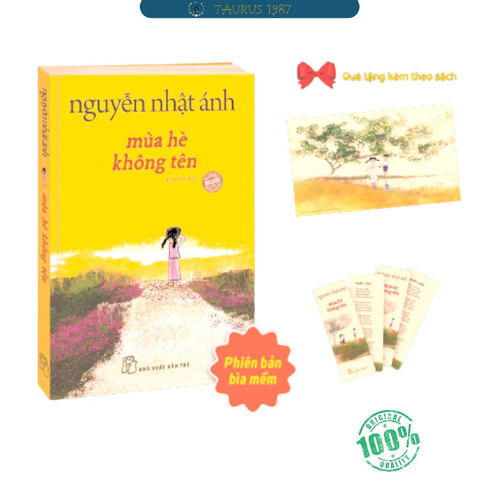 [Coupon 20K Đơn 299K] Mùa Hè Không Tên (Nguyễn Nhật Ánh) - Kèm Quà Tặng