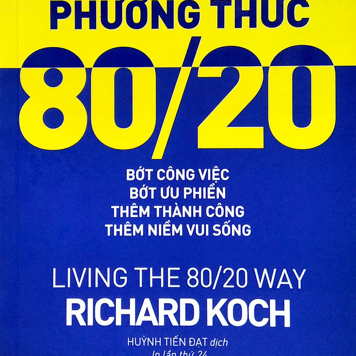 Sống Theo Phương Thức 80/20 _Tre