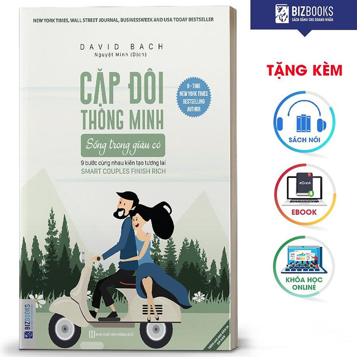 Bizbooks - Sách Cặp Đôi Thông Minh Sống Trong Giàu Có: 9 Bước Cùng Nhau Kiến Tạo Tương Lai - Smart Couples Finish Rich