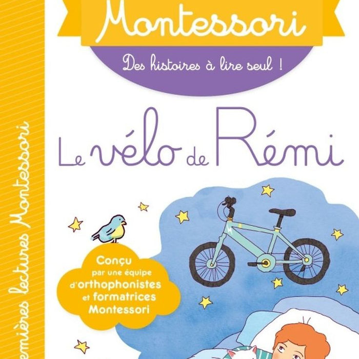 Sách Tập Đọc Tiếng Pháp - Mes Premieres Lectures Montessori Niveau 1 - Le Vélo De Rémi