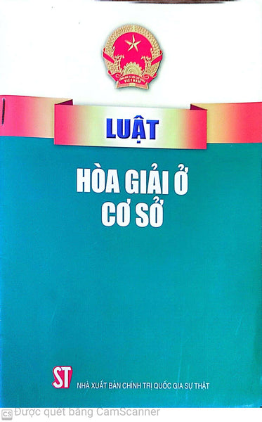 Luật Hòa Giải Ở Cơ Sở