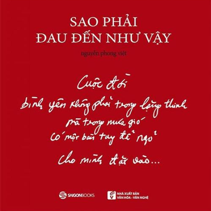 Sách Sao Phải Đau Đến Như Vậy