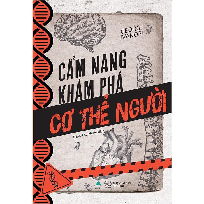 Sách Cẩm Nang Khám Phá Cơ Thể Người (Tặng Kèm Bookmark) - Bản Quyền