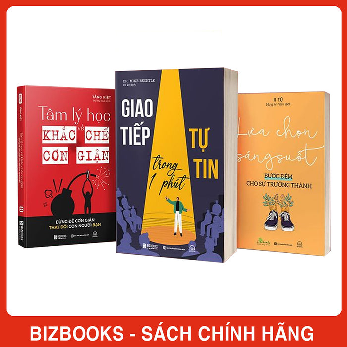 Combo 3 Cuốn Sách Thói Quen Triệu Đô: Tâm Lý Học Khắc Chế Cơn Giận, Lựa Chọn Sáng Suốt Và Giao Tiếp Tự Tin Trong 1 Phút