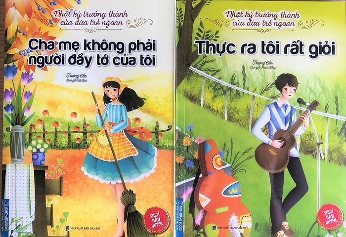 Nhật Ký Trưởng Thành Của Những Đứa Trẻ Ngoan Hai Cuốn Cha Mẹ Không Phải Người Đầy Towsthuwcj Ra Tôi Rất Giỏi Của Tôi Và Thực Ra Tôi Rất Giỏi