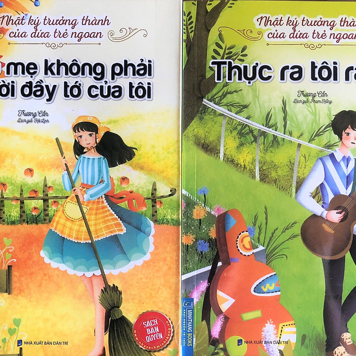 Nhật Ký Trưởng Thành Của Những Đứa Trẻ Ngoan Hai Cuốn Cha Mẹ Không Phải Người Đầy Towsthuwcj Ra Tôi Rất Giỏi Của Tôi Và Thực Ra Tôi Rất Giỏi