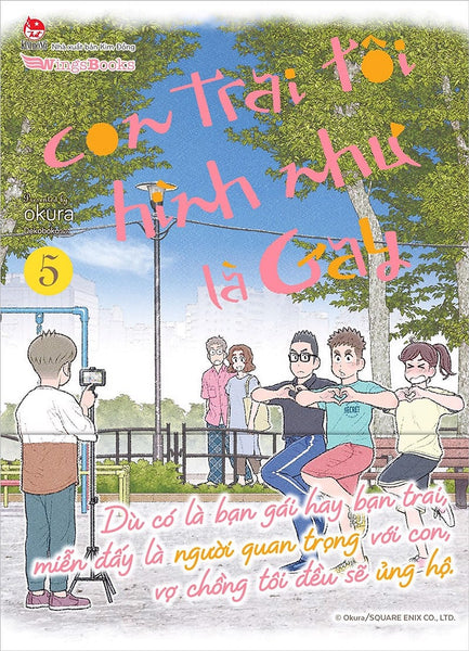 Sách - Con Trai Tôi Hình Như Là Gay - Tập 5 (Tặng Kèm 01 Mini-Card Và 01 Bìa Áo 2 Mặt)