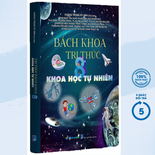 Sách- Bách Khoa Tri Thức Khoa Học Tự Nhiên 8 (Dùng Chung Cho Các Bộ Sgk Hiện Hành) Oppa-Mk