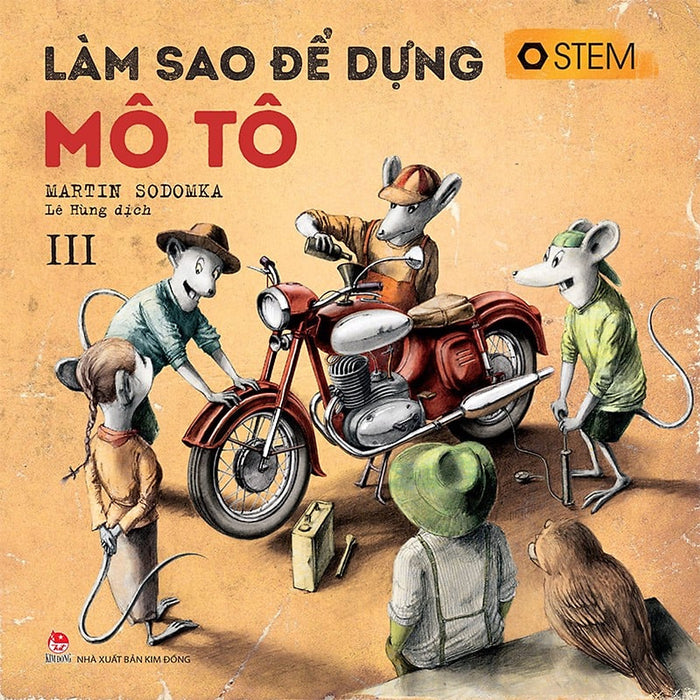 Sách - Stem - Làm Sao Để Dựng Mô Tô