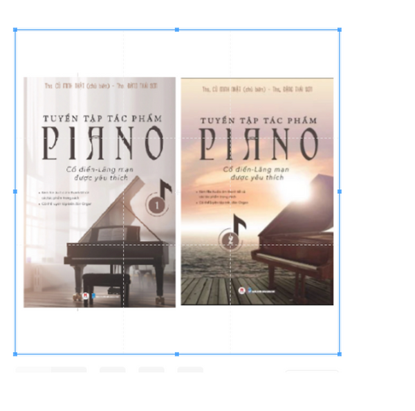 Combo 2 Cuốn Tuyển Tập Tác Phẩm Piano Cổ Điển - Lãng Mạn Được Yêu Thích Tập 1 Và Tập 2 (Tái Bản)