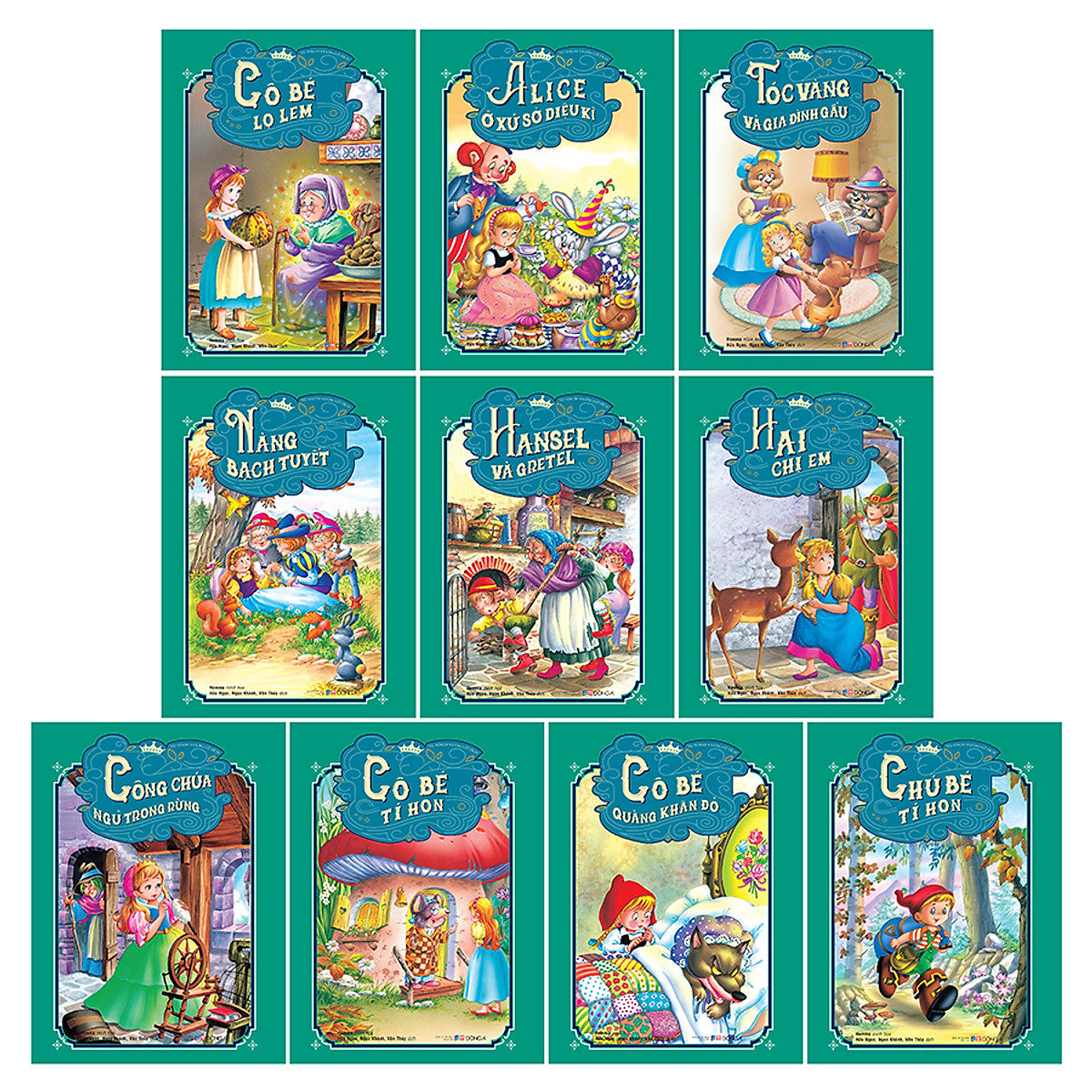 Vườn Cổ Tích, 10 Tập