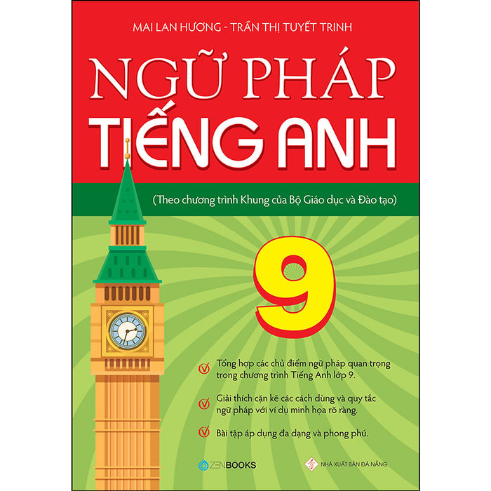 Ngữ Pháp Tiếng Anh Lớp 9 (Theo Ct Khung Của Bộ Gd&Đt)