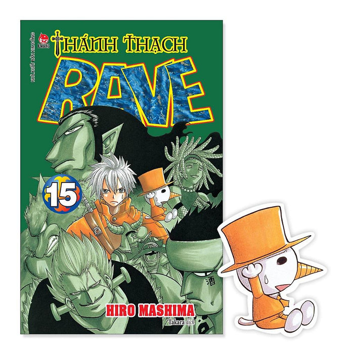 Truyện Tranh Thánh Thạch Rave - Tập 15 - Tặng Kèm Bìa Áo Special + Bookmark Plue - Nxb Kim Đồng