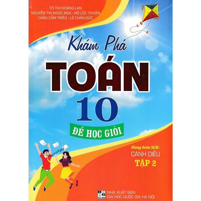 Sách-Khám Phá Toán 10: Để Học Giỏi - Tập 2 (Dùng Kèm Sgk Cánh Diều)