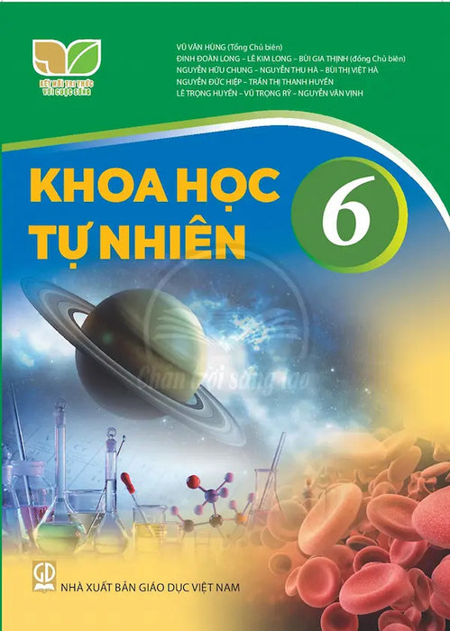 Sách - Sgk Khoa Học Tự Nhiên 6 Kn Và 2 Tập Giấy Kiểm Tra Kẻ Ngang Vỏ Xanh