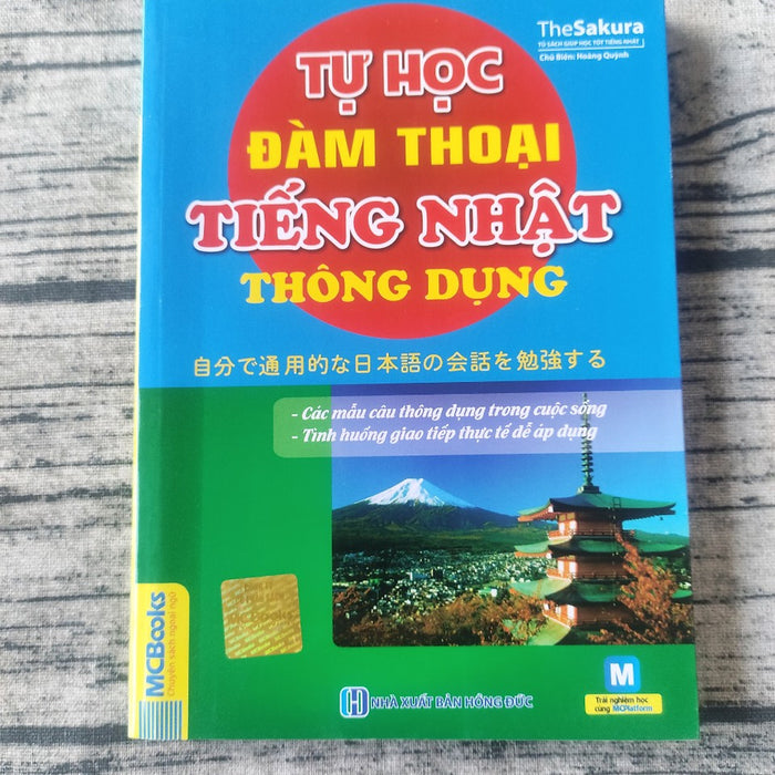 Tự Học Đàm Thoại Tiếng Nhật Thông Dụng (Dùng Kèm App)