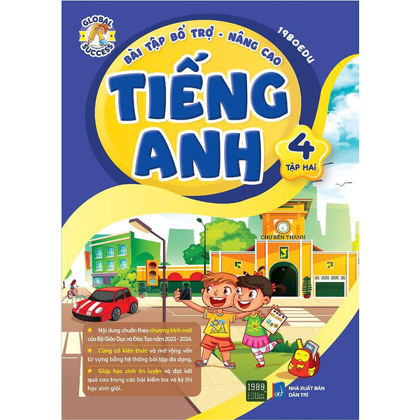 Bài Tập Bổ Trợ Nâng Cao Tiếng Anh Lớp 4 Tập 2  - Bản Quyền