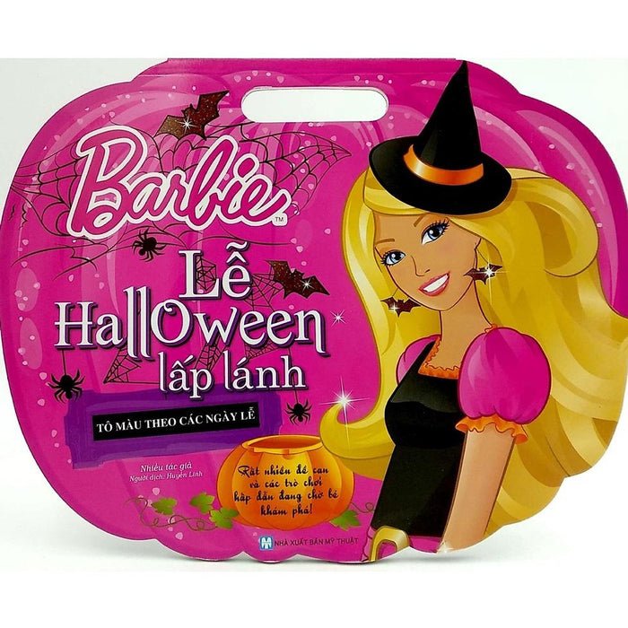 Barbie Lễ Halloween Lấp Lánh  Tô Màu Theo Các Ngày Lễ - Bản Quyền