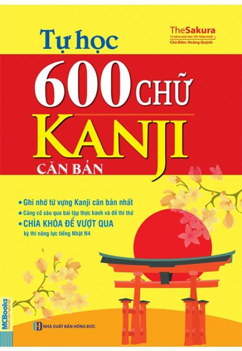 Sách Tự Học 600 Chữ Kanji Căn Bản