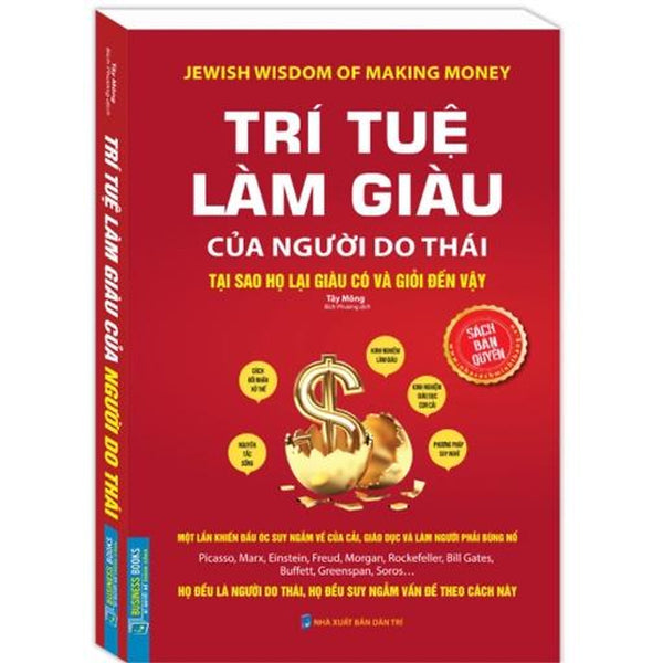 Sách - Businessbooks - Trí Tuệ Làm Giàu Của Người Do Thái (Tại Sao Họ Lại Giàu Và Giỏi Đến Vậy)