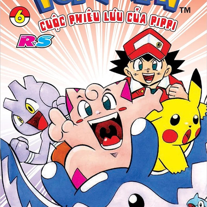 Sách - Pokemon - Cuộc Phiêu Lưu Của Pippi R.S (Tập 6)