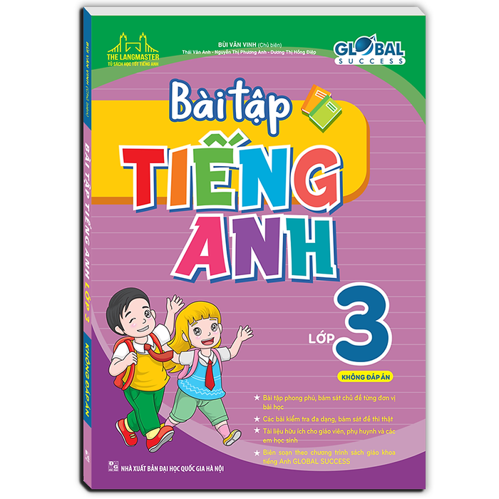 Golbal Success - Bài Tập Tiếng Anh Lớp 3 (Không Dáp Án )