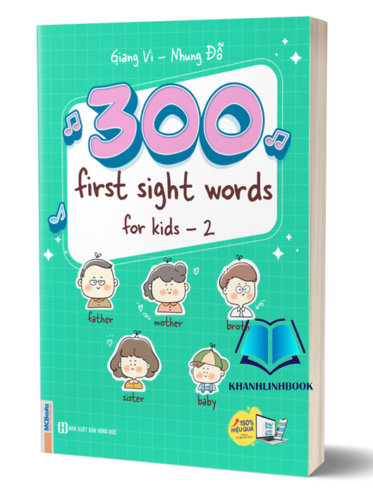 Sách 300 First Sight Words For Kids – 2 (Mc)