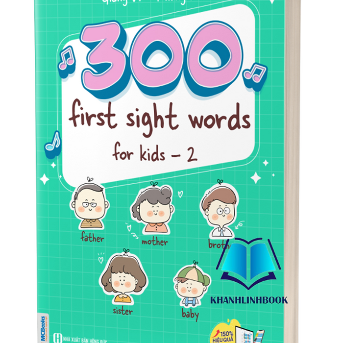 Sách 300 First Sight Words For Kids – 2 (Mc)