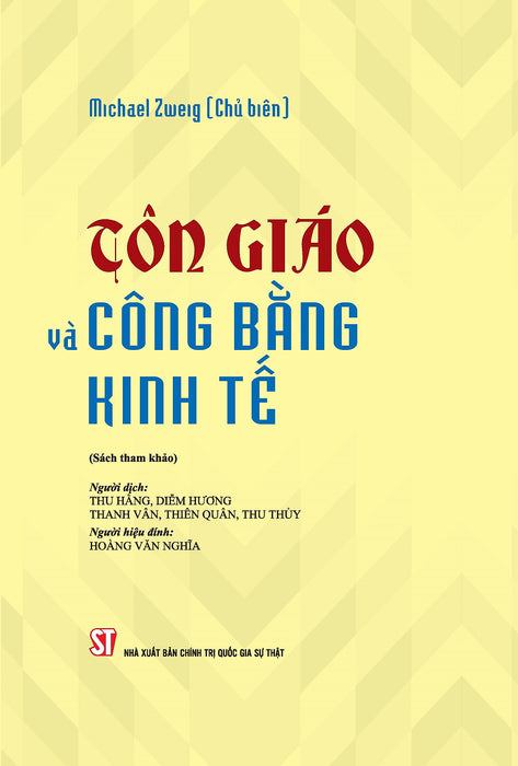 Sách Tôn Giáo Và Công Bằng Kinh Tế