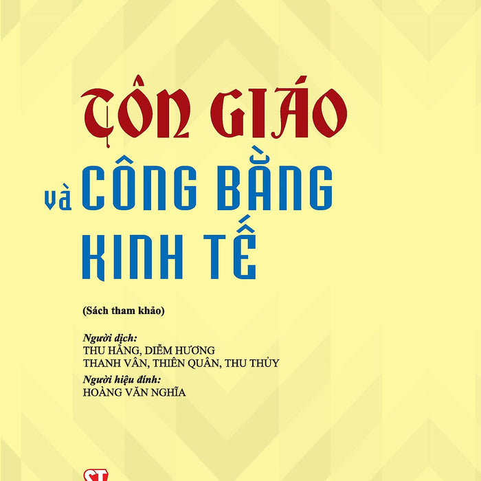 Sách Tôn Giáo Và Công Bằng Kinh Tế