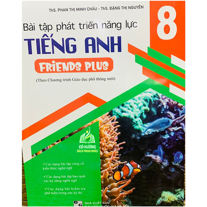 Sách - Bài Tập Phát Triển Năng Lực Tiếng Anh 8 ( Friends Plus ) (Bt)