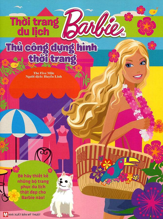 Sách Barbie Thủ Công Dựng Hình Thời Trang - Thời Trang Du Lịch