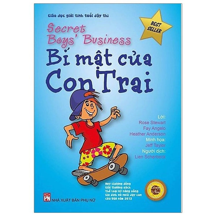 Bí Mật Của Con Trai - Secret Boys' Business - Giáo Dục Giới Tính Cho Bé Trai