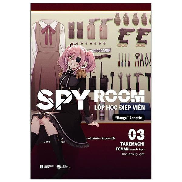 Sách - Spy Room - Lớp Học Điệp Viên Tập 3: Bouga Annette - Thái Hà