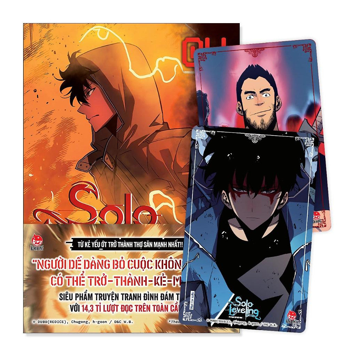 Sách Solo Leveling - Tôi Thăng Cấp Một Mình - Tập 4 - Tặng Kèm Obi + 2 PVC  Card 