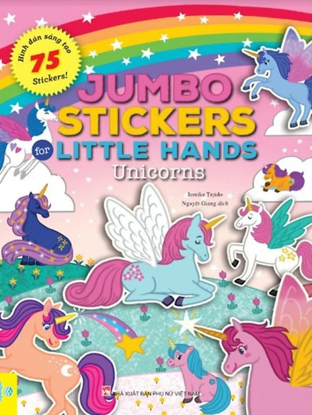 Jumbo Stickers For Little Hands - Unicorns - 75 Stickers! (Nd)
