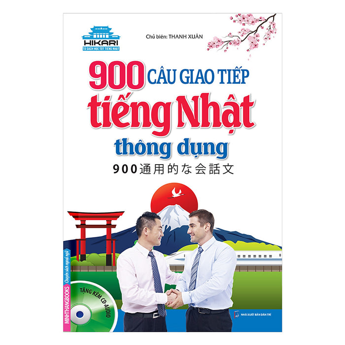 900 Câu Giao Tiếp Tiếng Nhật Thông Dụng (Kèm Cd)