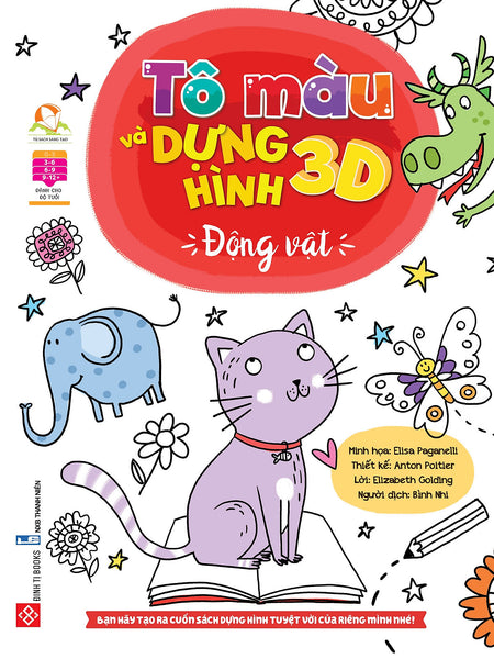 Tô Màu Và Dựng Hình 3D - Động Vật