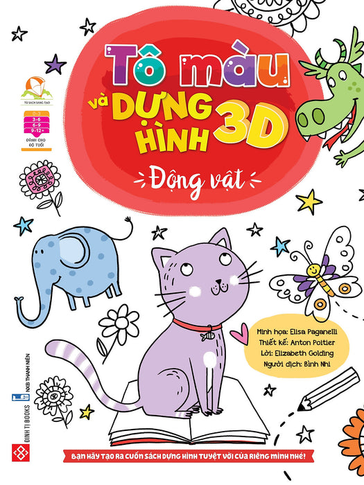 Tô Màu Và Dựng Hình 3D - Động Vật