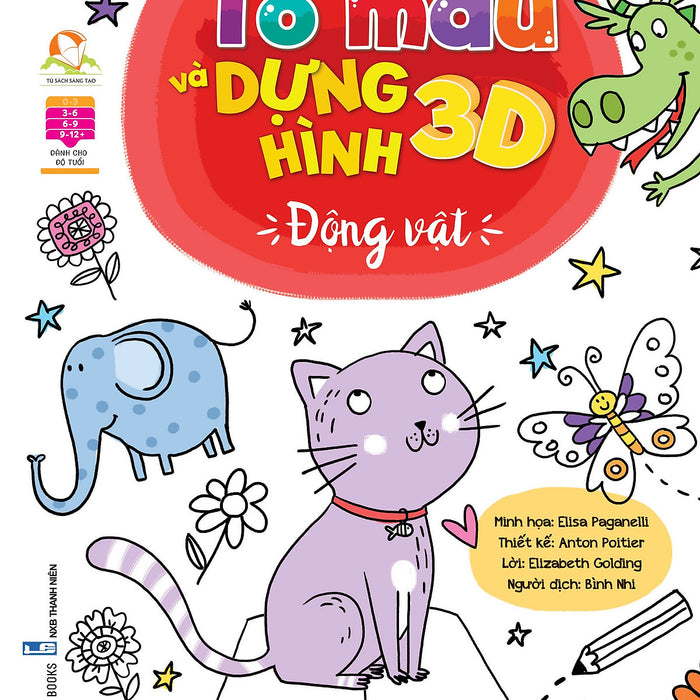 Tô Màu Và Dựng Hình 3D - Động Vật