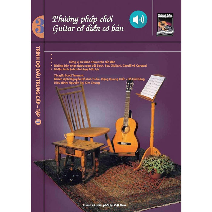 Phương Pháp Chơi Guitar Cổ Điển Cơ Bản (Alfred Music Book) - Tập 3