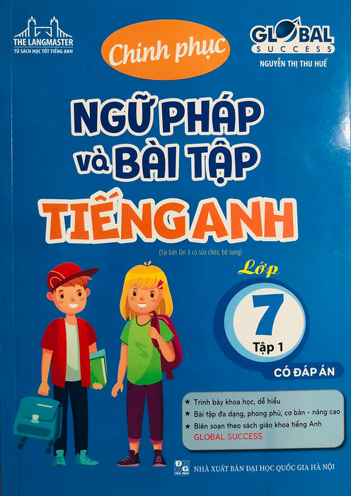 Chinh Phục - Ngữ Pháp Và Bài Tập Tiếng Anh 7 (Dùng Kèm Global Success)