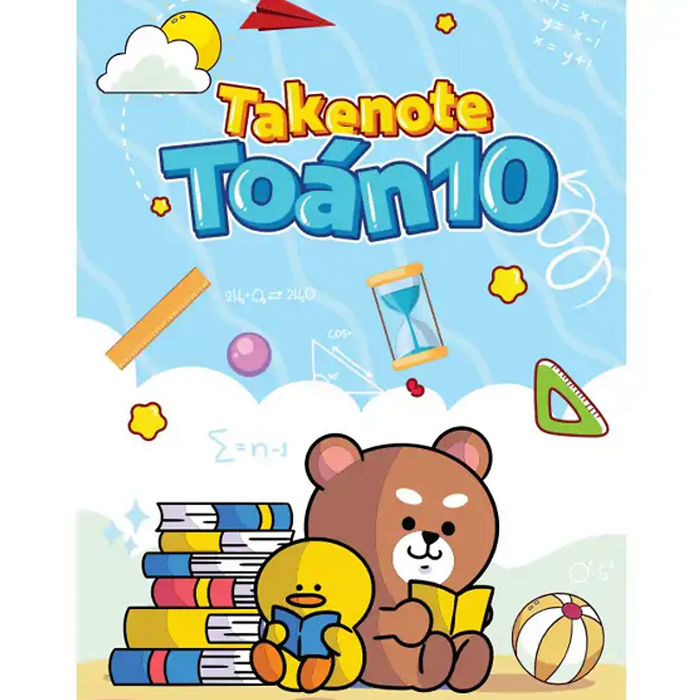 Sách - Takenote Toán 10