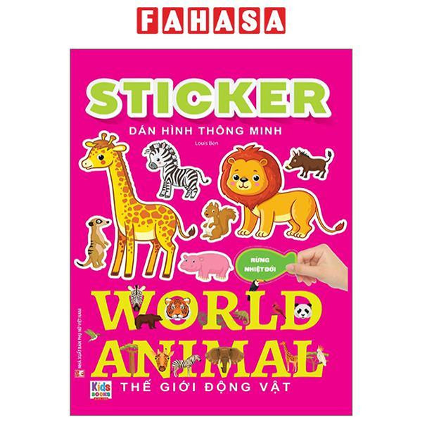 Sticker Dán Hình Thông Minh - Thế Giới Động Vật - Rừng Nhiệt Đới