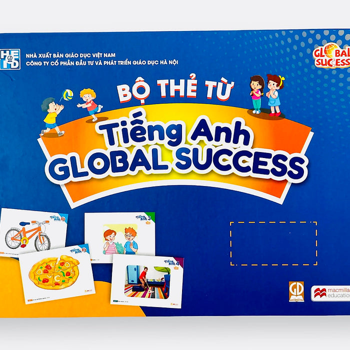 Sách - Bộ Thẻ Từ Tiếng Anh Lớp 4 Global Success