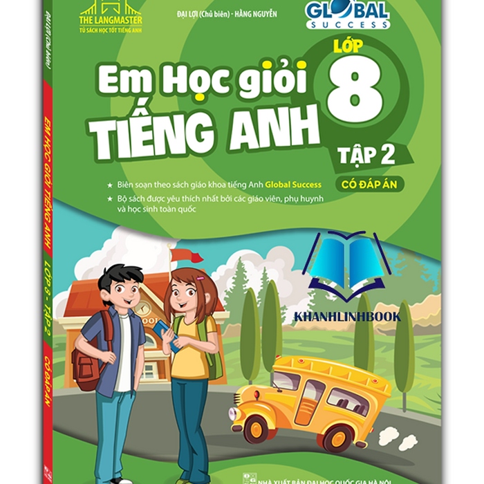 Sách - Global Success  Em Học Giỏi Tiếng Anh Lớp 8 - Tập 2