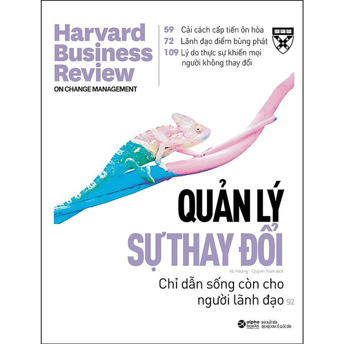 Hbr On- Quản Lý Sự Thay Đổi (Harvard Business Review On Stratery)