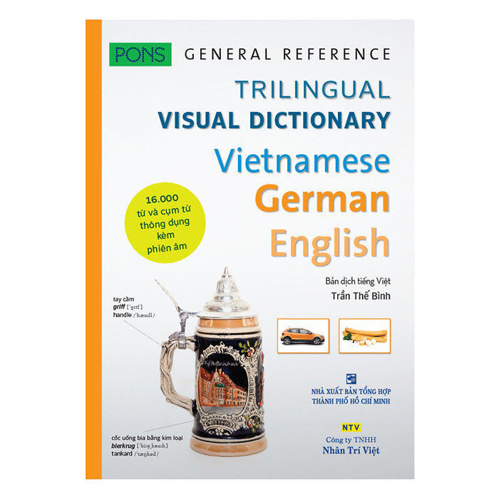Pons General Reference – Trilingual Visual Dictionary Vietnamese – German – English