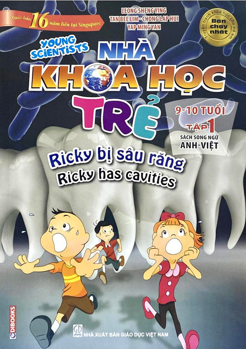 Sách Song Ngữ Anh-Việt Nhà Khoa Học Trẻ (9-10 Tuổi) - Tập 1: Ricky Bị Sâu Răng