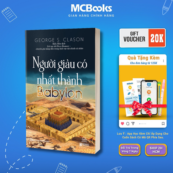 Sách - Người Giàu Có Nhất Thành Babylon - Mcbooks